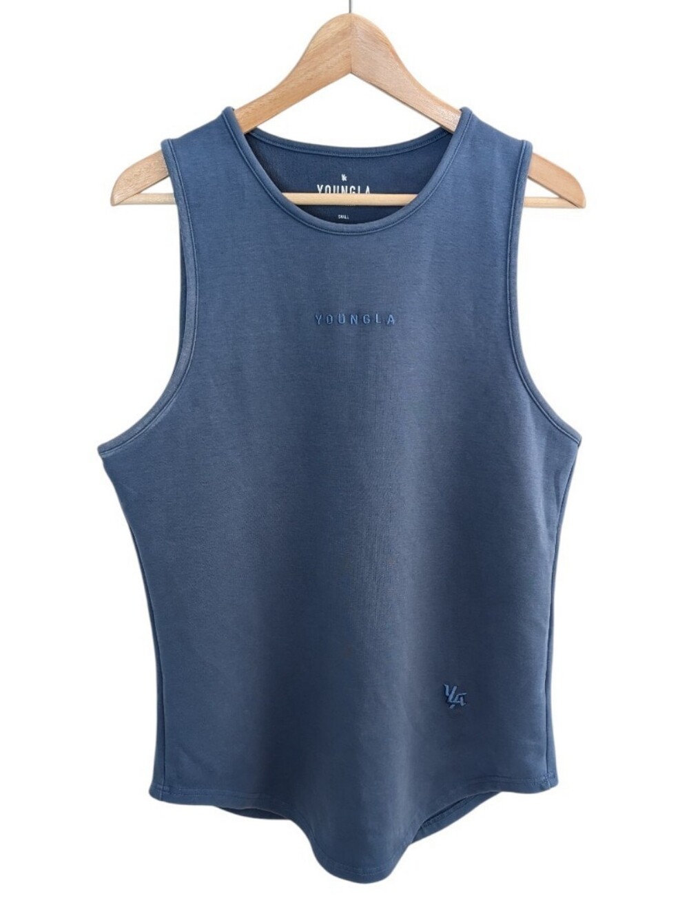 YoungLA Men's Sleeveless MMXIV Muscle Tank Top Small